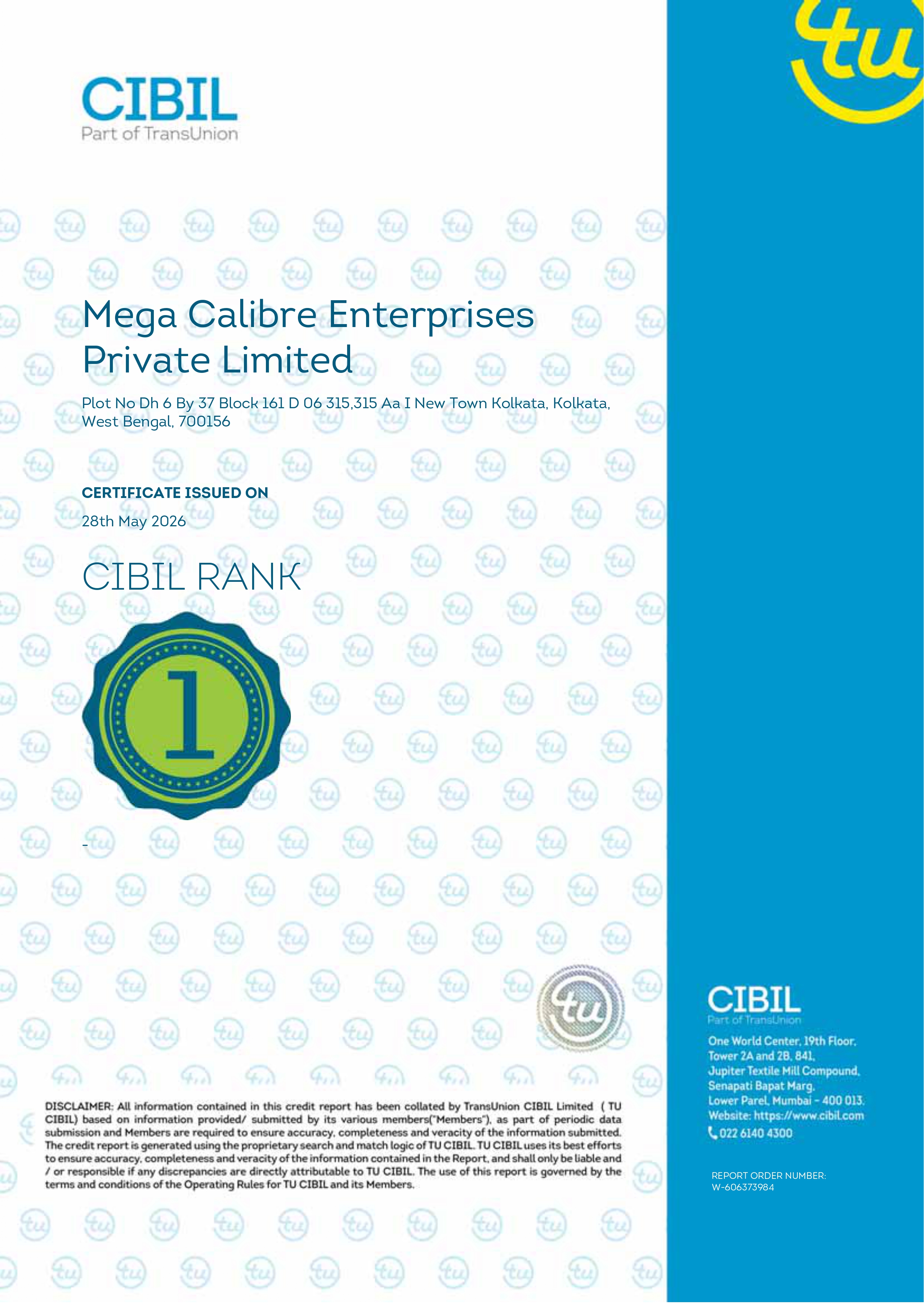 Cibil Report